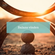 Balans vinden doe je zo